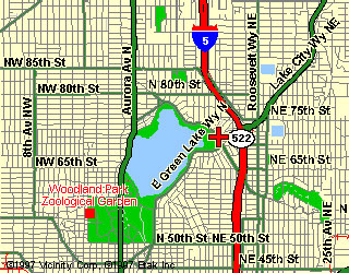 Green Lake Map